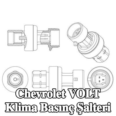 MAHLE Conta halkalı klima basınç şalteri — Chevrolet Volt