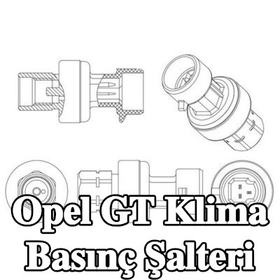 MAHLE Conta halkalı klima basınç şalteri — Opel Gt