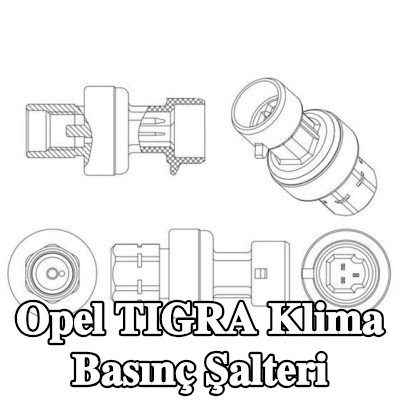 MAHLE Conta halkalı klima basınç şalteri — Opel Tigra