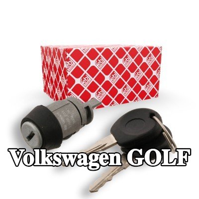 FEBI BILSTEIN أسطوانة القفل، قفل الإشعال — 2000 Volkswagen Golf