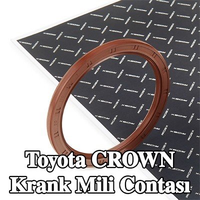 RIDEX FPM (florlu kauçuk)/ACM (poliakrilat kauçuk) krank mili contası — Toyota Crown