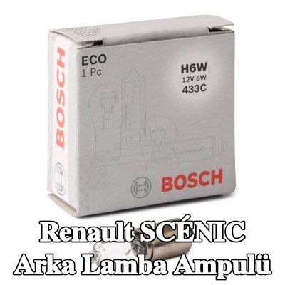 BOSCH Arka lamba ampulü — Renault Scénic