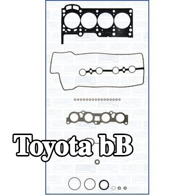 AJUSA مجموعة حشيات, رأس الأسطوانة مع حشوة رأس الأسطوانة, مع أختام ساق الصمام — Toyota bB