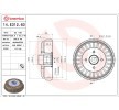 BREMBO أسطوانة الفرامل 228, 6mm, مع مجموعة محامل العجلات — Renault Lodgy (2)
