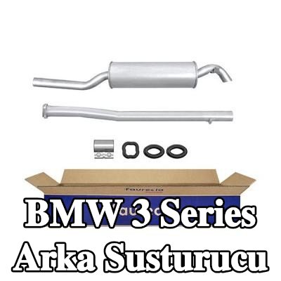 HELLA Arka susturucu Arka, montaj parçaları ile — 1997 BMW 3 Series