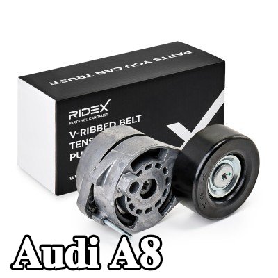 RIDEX بكرة الموتر القطر الخارجي: 76mm, مع مصهر — Audi A8