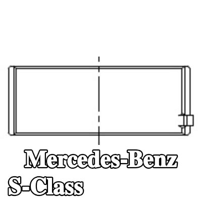 MAHLE محامل الطرف الكبير — 2012 Mercedes-Benz S-Class