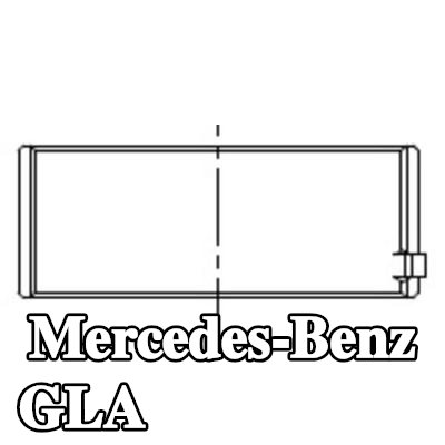MAHLE محامل الطرف الكبير — Mercedes-Benz Gla