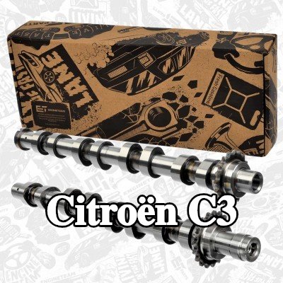 ET ENGINETEAM طقم عمود الكامات جانب العادم, جانب السحب — 2005 Citroën C3
