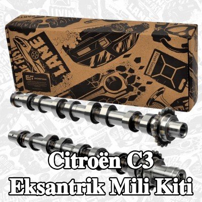 ET ENGINETEAM Egzoz tarafı eksantrik mili kiti, Emme Tarafı — 2005 Citroën C3