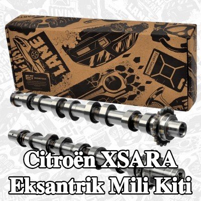 ET ENGINETEAM Egzoz tarafı eksantrik mili kiti, Emme Tarafı — Citroën Xsara