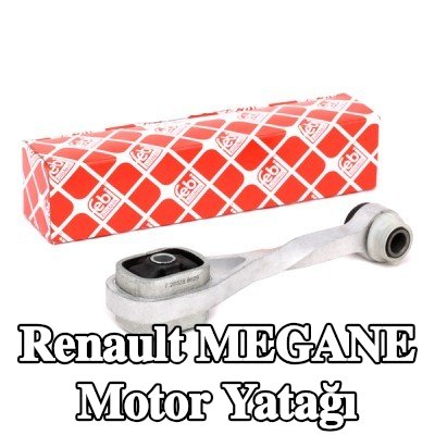 FEBI BILSTEIN Motor yatağı, arka, Alüminyum — 2000 Renault Megane