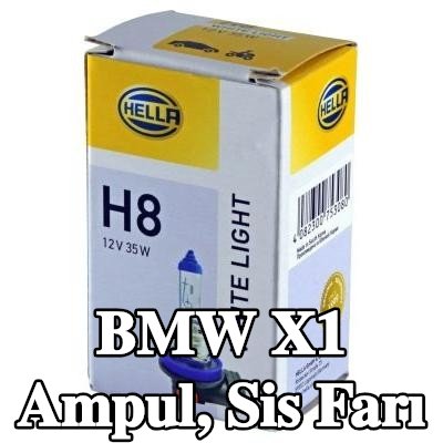 HELLA Ampul, sis farı — BMW X1