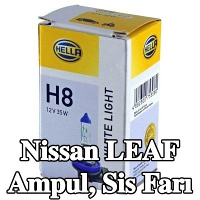 HELLA Ampul, sis farı — 2012 Nissan Leaf