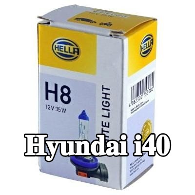 HELLA لمبة، مصباح الضباب — Hyundai i40
