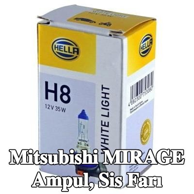 HELLA Ampul, sis farı — Mitsubishi Mirage