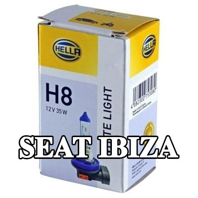 HELLA لمبة، مصباح الضباب — SEAT Ibiza