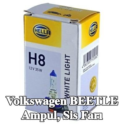 HELLA Ampul, sis farı — Volkswagen Beetle