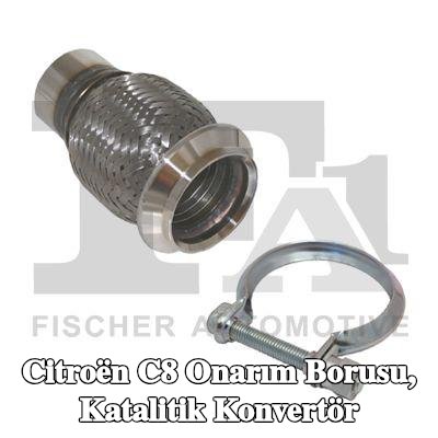 FA1 Onarım Borusu, katalitik konvertör — Citroën C8