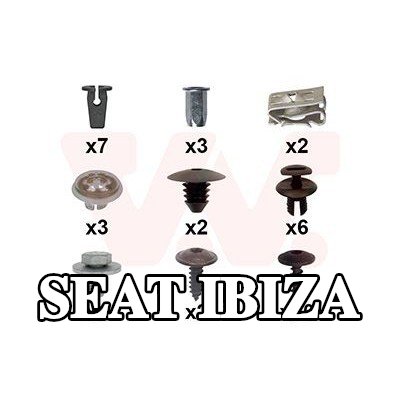 VAN WEZEL طقم التثبيت، واقي الطين — SEAT Ibiza
