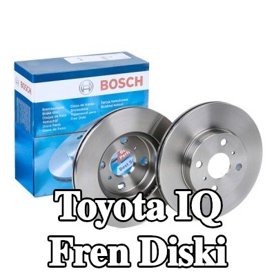 BOSCH Fren diski Dış Çap: 255mm, Havalandırmalı, Yağlanmış — Toyota Iq