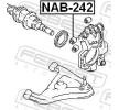 FEBEST Kontrol kolu burcu — Nissan 200sx (2)