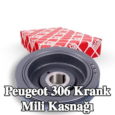 FEBI BILSTEIN Krank mili için krank mili kasnağı — 1997 Peugeot 306