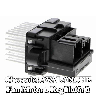 VEMO Fan motoru regülatörü Q+, orijinal ekipman üreticisi kalitesi — Chevrolet Avalanche