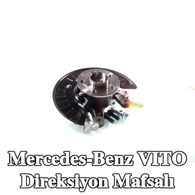 GH Direksiyon mafsalı Ön aks sol, cıvata/vida ile, sıçrama koruma kapaklı, tekerlek yatağı ile, tekerlek göbeği ile — 2012 Mercedes-Benz Vito