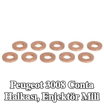 ENGITECH Conta halkası, enjektör mili — Peugeot 3008
