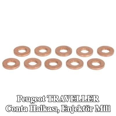 ENGITECH Conta halkası, enjektör mili — Peugeot Traveller
