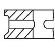 MAHLE Piston Segman Kiti — Ford Orion (3)
