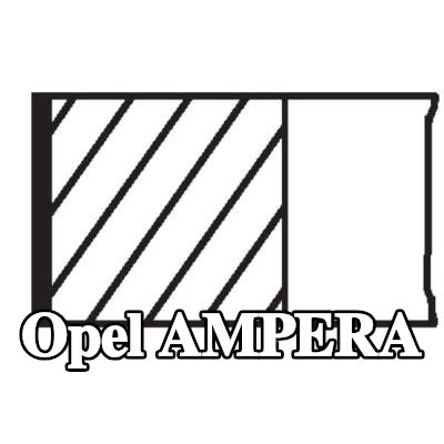 MAHLE مجموعة حلقات المكبس — Opel Ampera