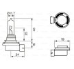 BOSCH Uzun far ampulü H9, 65W, 12V — Chevrolet Corvette (1)