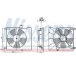 NISSENS Fan, radyatör 365mm, radyatör fan kapağı, direnç olmadan, kontrol ünitesi olmadan — Chevrolet Aveo (6)