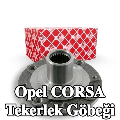 FEBI BILSTEIN Tekerlek göbeği ön aks sol, Ön Aks Sağ, tekerlek yatağı olmadan — Opel Corsa