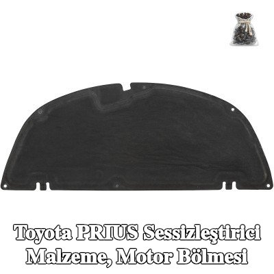 DIEDERICHS Sessizleştirici Malzeme, motor bölmesi Motor Bölmesi — Toyota Prius