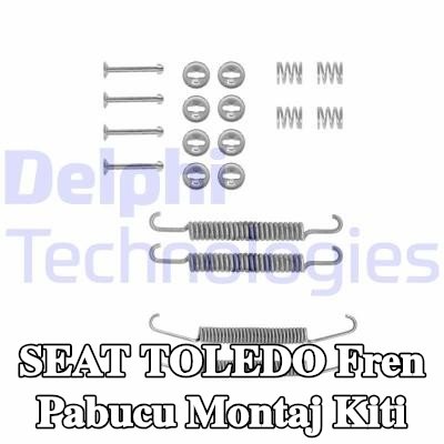 DELPHI Fren pabucu montaj kiti — 2002 SEAT Toledo