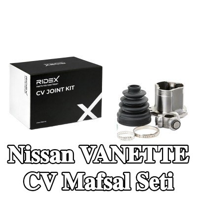 RIDEX CV mafsalı kiti Ön Aks, şanzıman tarafında — Nissan Vanette