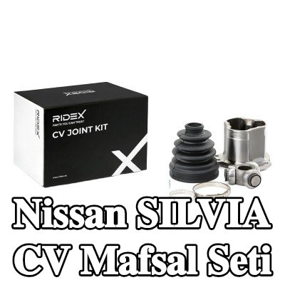 RIDEX CV mafsalı kiti Ön Aks, şanzıman tarafında — Nissan Silvia