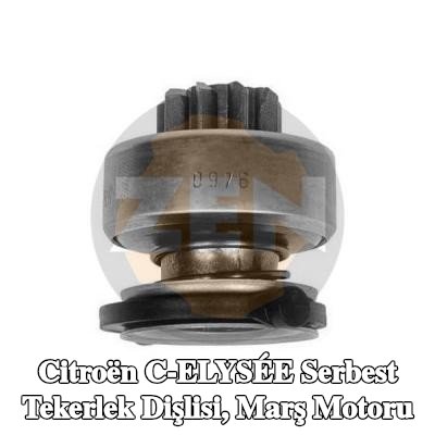 ERA Serbest Tekerlek Dişlisi, marş motoru — Citroën C-elysée