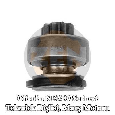 ERA Serbest Tekerlek Dişlisi, marş motoru — Citroën Nemo