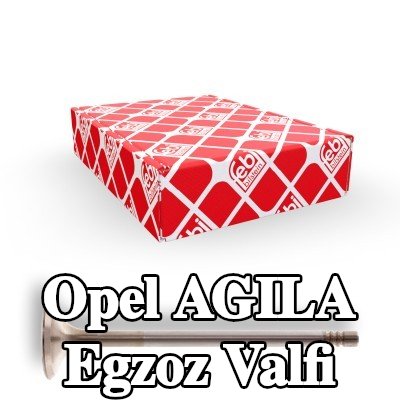FEBI BILSTEIN Egzoz valfi — 2002 Opel Agila