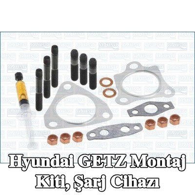 AJUSA Montaj Kiti, conta/sızdırmazlık elemanları ile şarj cihazı — 2004 Hyundai Getz