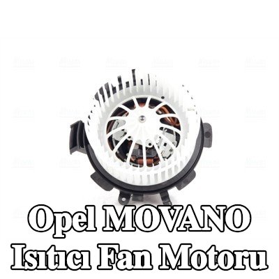 NISSENS Dirençsiz ısıtıcı fan motoru — Opel Movano