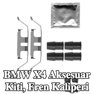 HELLA Aksesuar Kiti, fren kaliperi — 2016 BMW X4