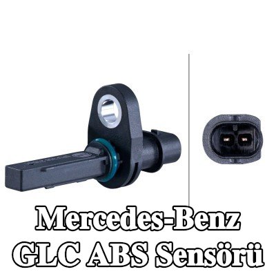 HELLA ABS sensörü Arka Aks, conta halkası ile — Mercedes-Benz Glc