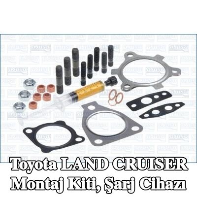 AJUSA Montaj Kiti, conta/sızdırmazlık elemanları ile şarj cihazı — Toyota Land Cruiser