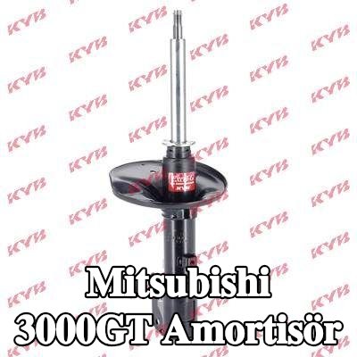 KYB Amortisör Excel-G, Ön Aks, Gaz Basıncı, Süspansiyon Dikmesi — Mitsubishi 3000gt