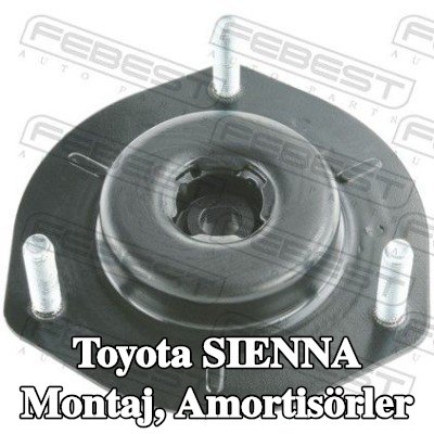 FEBEST Montaj, amortisörler Ön Aks — Toyota Sienna